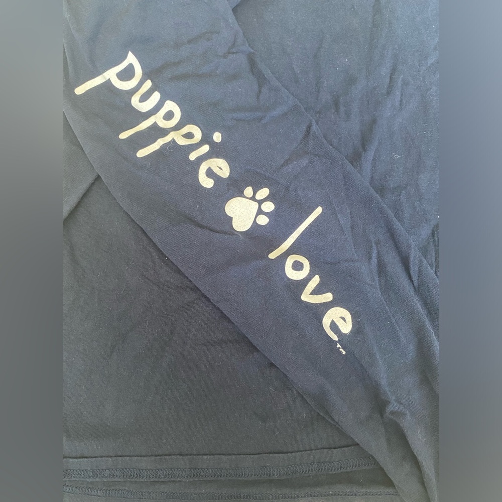 Puppie Love Dog Rescue Patriotic Long Sleeve - Picture 3 of 4